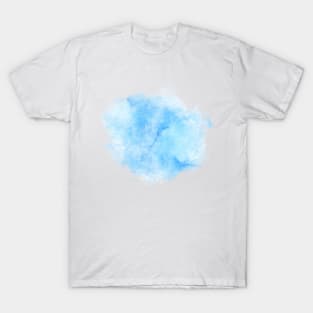 Blue Watercolor  Designs .Backsplash T-Shirt